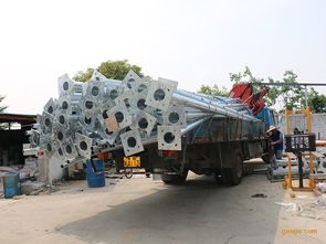 中山8米LED照明球场灯杆 篮球场照明灯杆厂家与详细参数解析